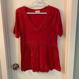 t.la / Anthropologie blouse. Size medium.